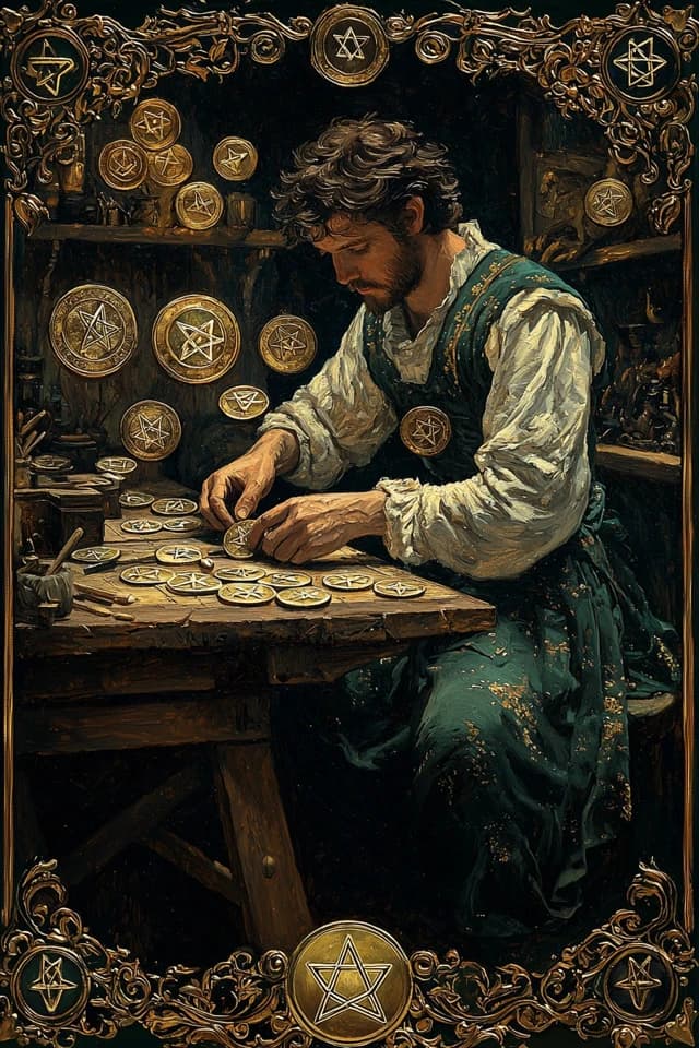 Eight of Pentacles