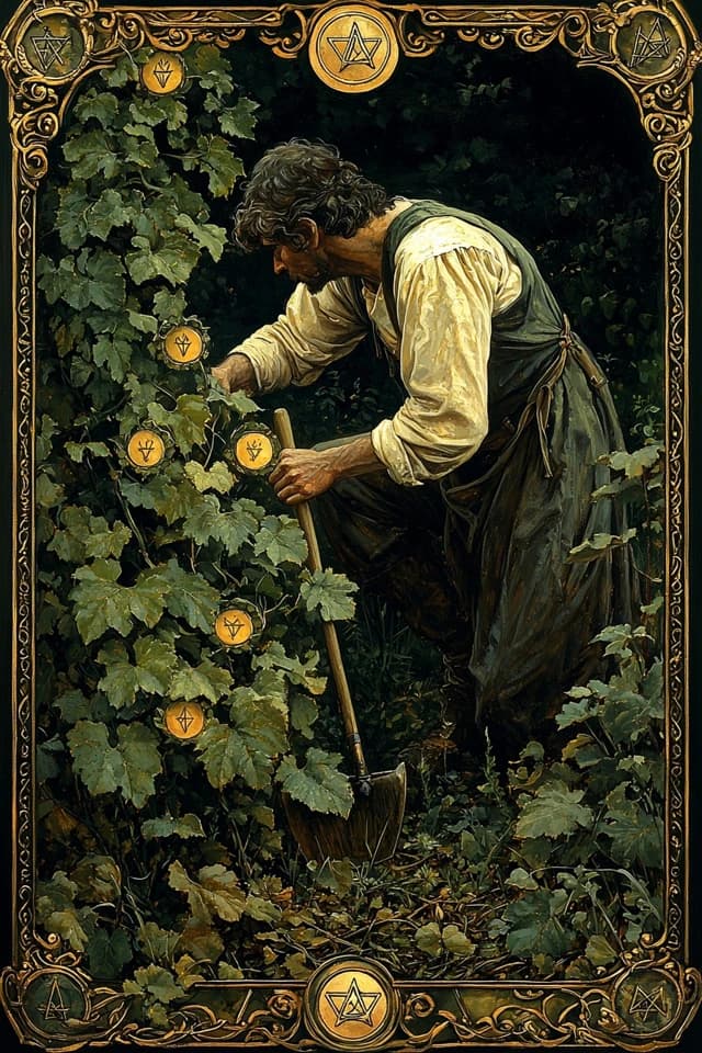 Seven of Pentacles